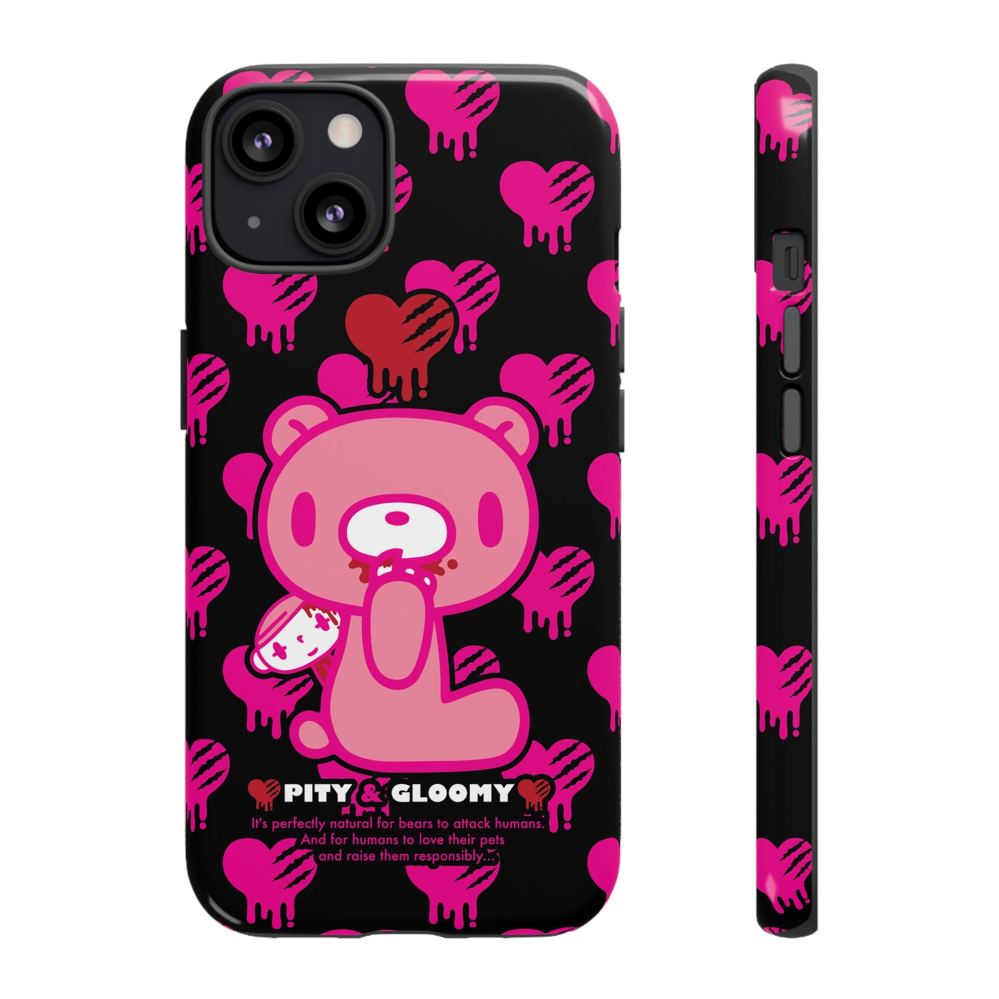 Gloomy Bear Pink Phone Case